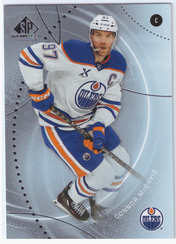 2025/26 SP Game Used – Connor McDavid Edmonton Oilers 102