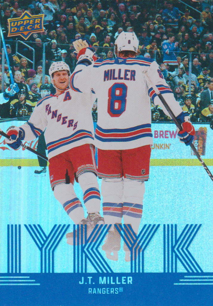2025/26 Upper Deck Series 2 – J. T. Miller New York Rangers IYKYK-3