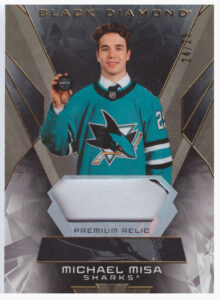 2025/26 Black Diamond – Michael Misa San Jose Sharks BDB-MI   /25