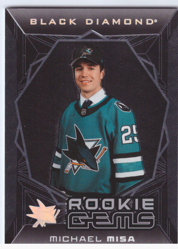 2025/26 Black Diamond – Michael Misa San Jose Sharks RG-MM   /399