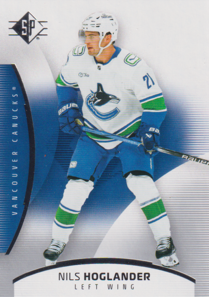 2025/26 UD SP – Nils Hoglander Vancouver Canucks 57