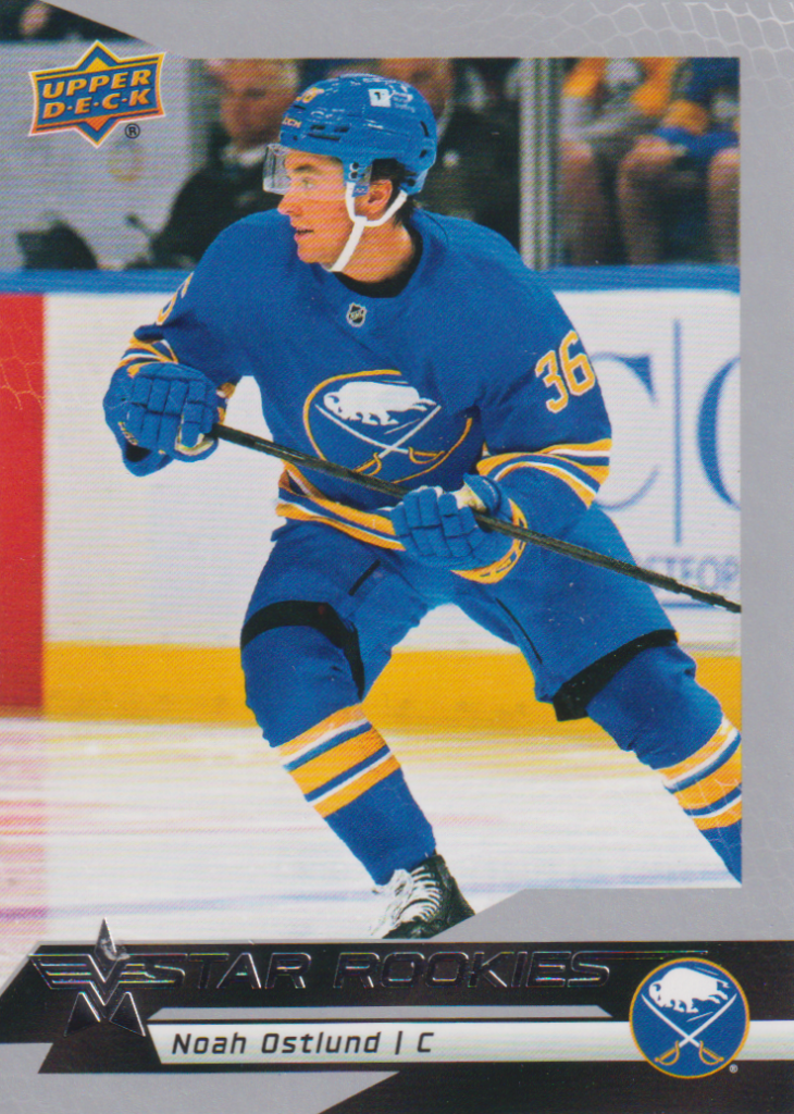 2025/26 Star Rookies – Noah Ostlund Buffalo Sabres 3