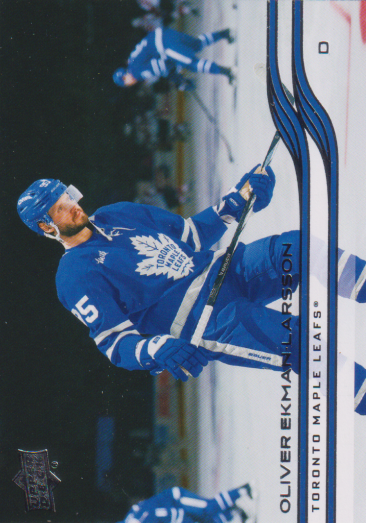 2025/26 Upper Deck Series 2 – Oliver Ekman-Larsson Toronto Maple Leafs 414