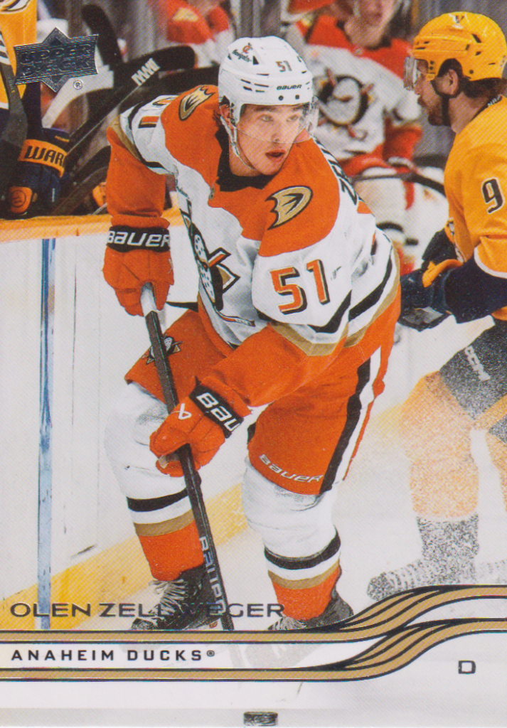 2025/26 Upper Deck Series 2 – Olen Zellweger Anaheim Ducks 251