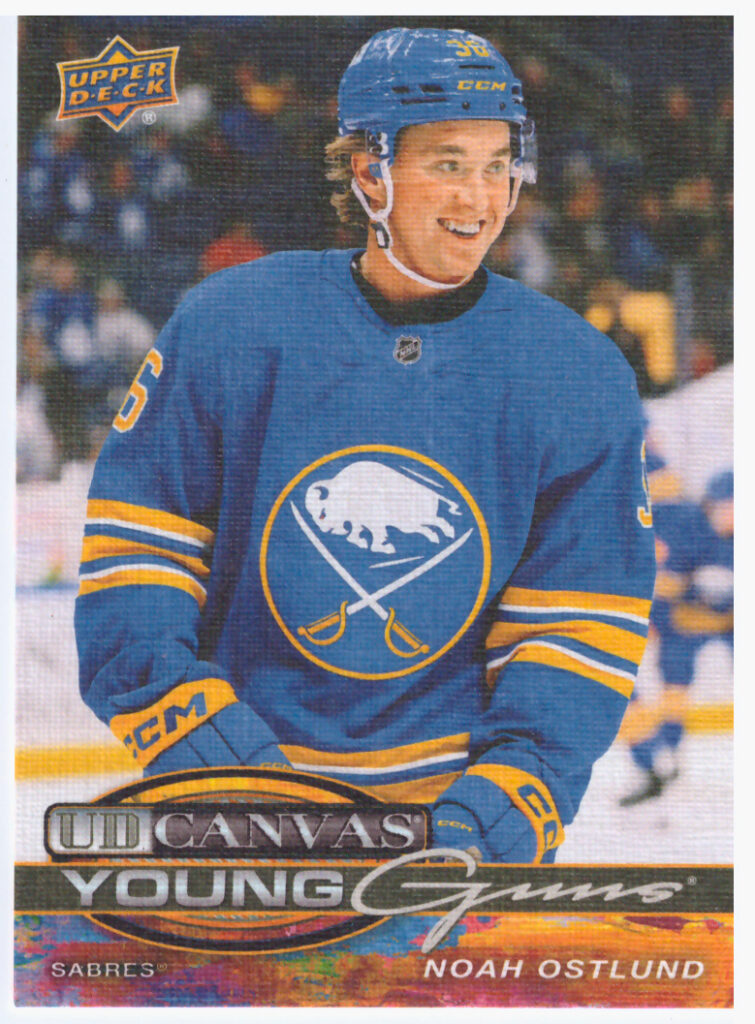 2025/26 Upper Deck Series 1 – Noah Ostlund Buffalo Sabres C-112