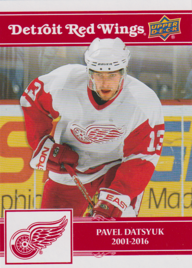 2025/26 Detroit Red Wings Centennial (hobby) – Pavel Datsyuk Detroit Red Wings 12