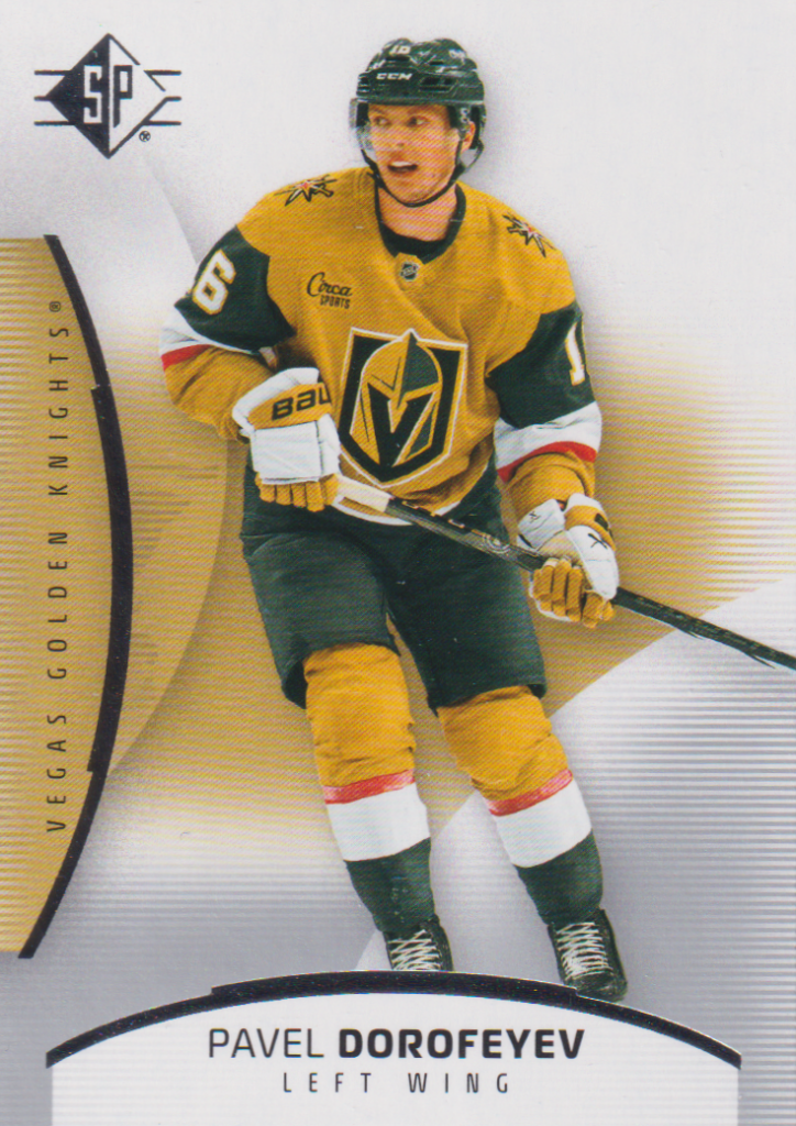 2025/26 UD SP – Pavel Dorofeyev Vegas Golden Knights 47