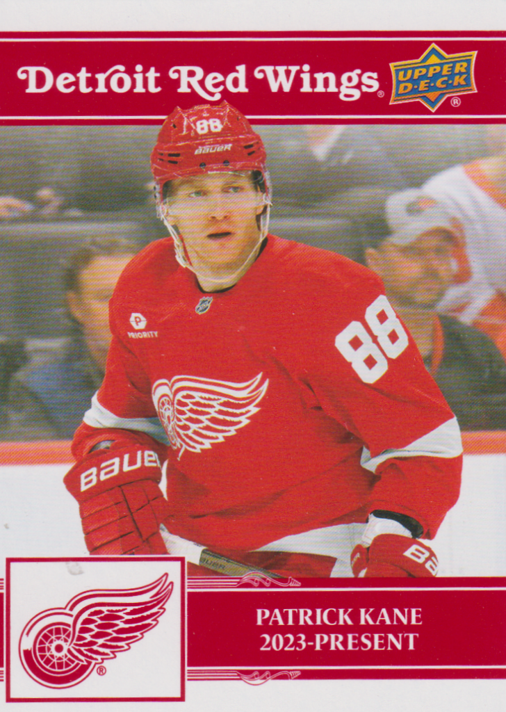2025/26 Detroit Red Wings Centennial (hobby) – Patrick Kane Detroit Red Wings 4