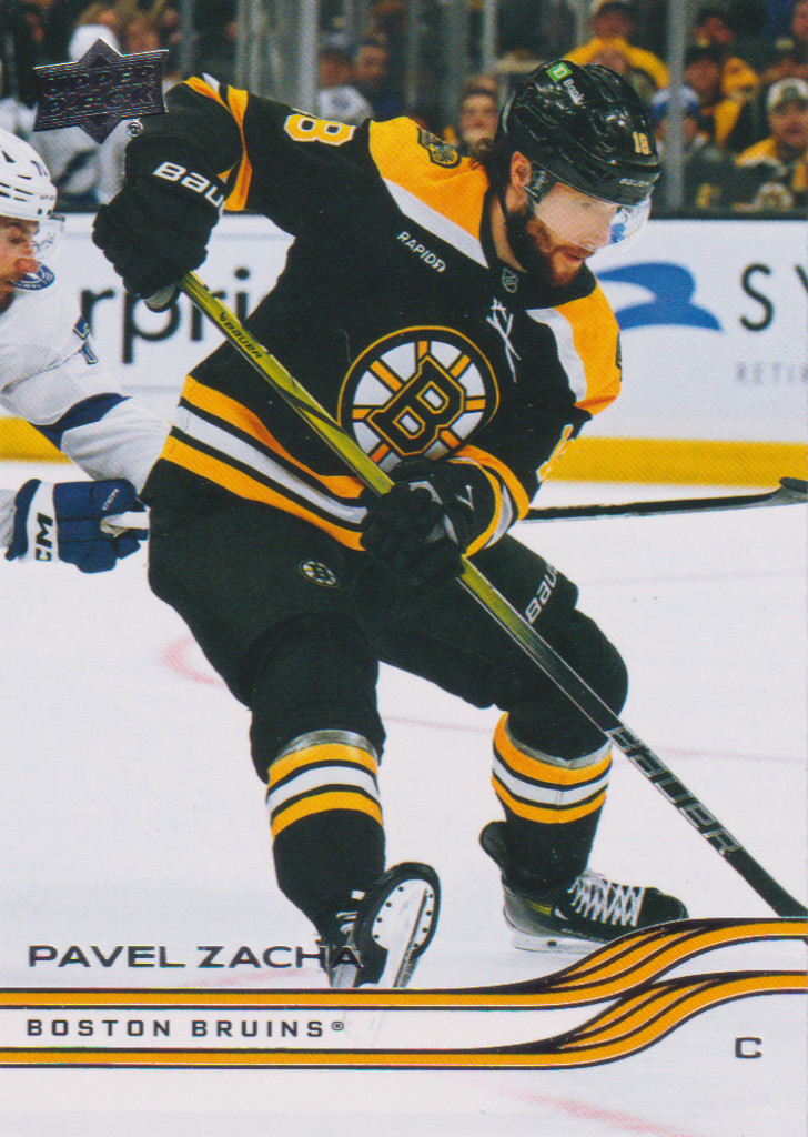2025/26 Upper Deck Series 2 – Pavel Zacha Boston Bruins 258