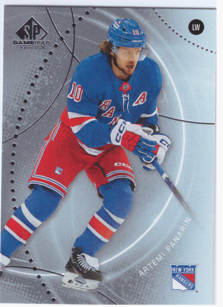 2025/26 SP Game Used – Artemi Panarin New York Rangers 49