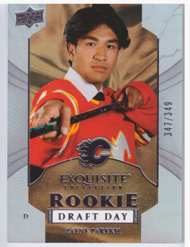 2025/26 Black Diamond – Zayne Parekh Calgary Flames RDD-ZP   /349