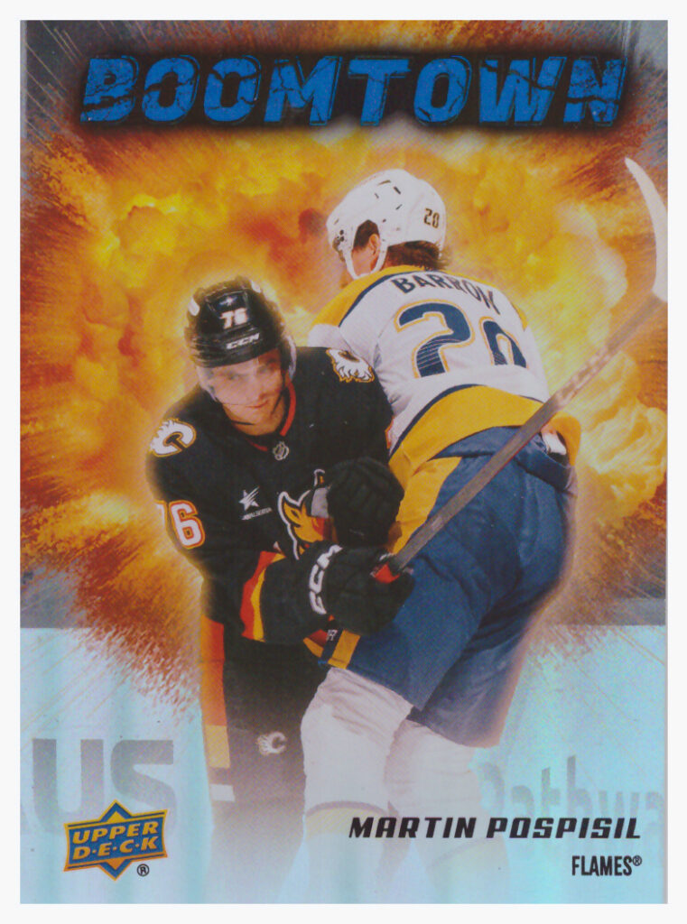 2025/26 Upper Deck Series 2 – Martin Pospíšil Calgary Flames BT-1