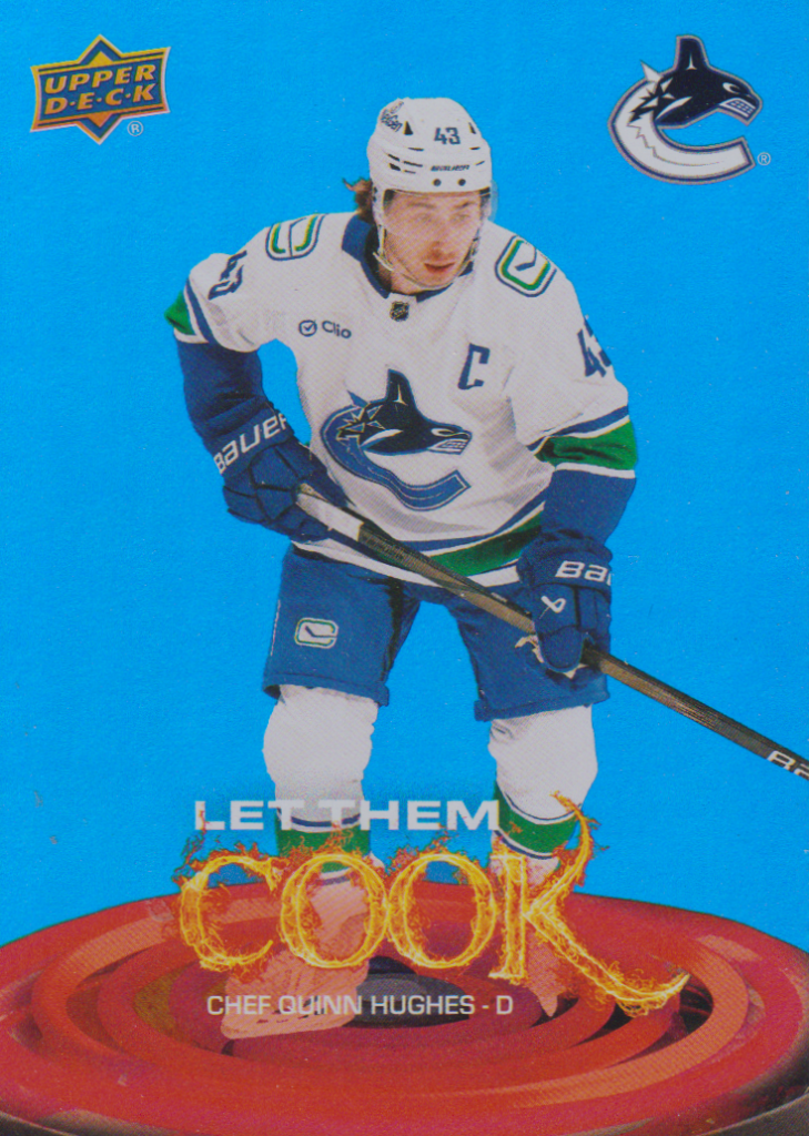 2025/26 Upper Deck Series 2 – Quinn Hughes Vancouver Canucks LTC-14