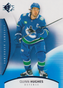 2025/26 UD SP – Quinn Hughes Vancouver Canucks 92
