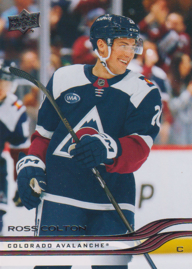 2025/26 Upper Deck Series 2 – Ross Colton Colorado Avalanche 290