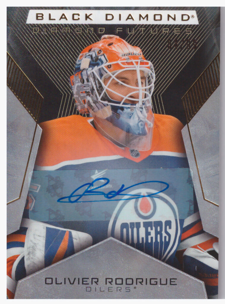 2025/26 Black Diamond – Olivier Rodrigue Edmonton Oilers BDF-OR   /99