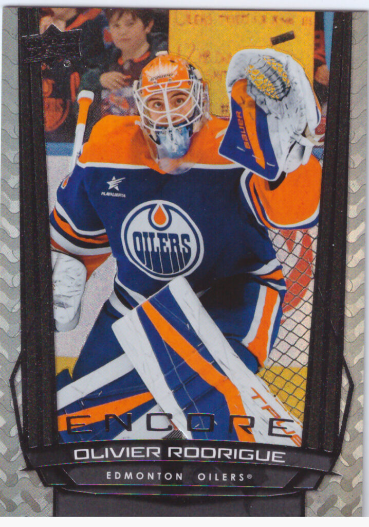 2025/26 Upper Deck Series 2 – Olivier Rodrigue Edmonton Oilers E-143