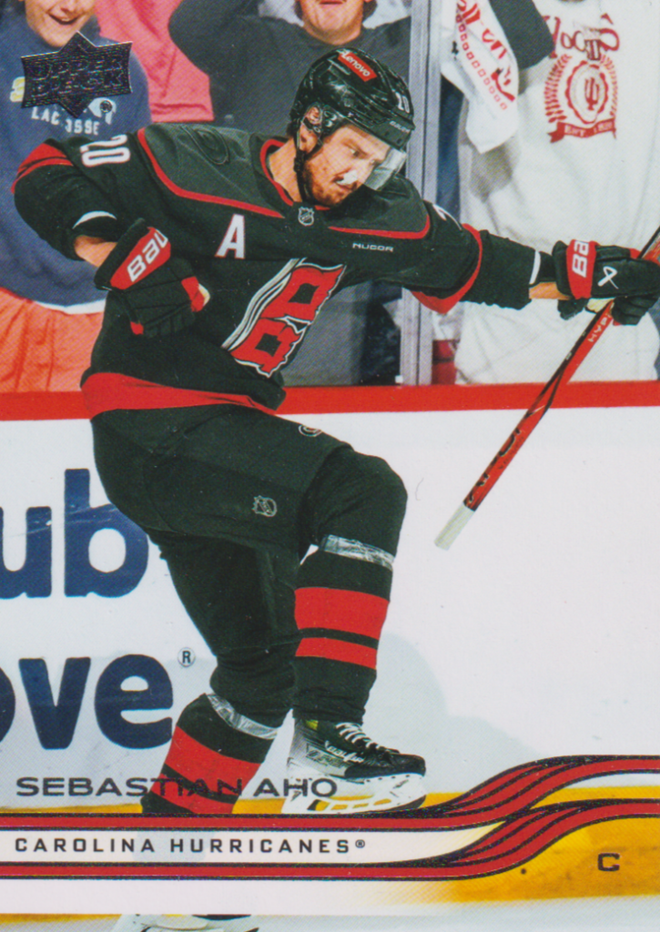 2025/26 Upper Deck Series 2 – Sebastian Aho Carolina Hurricanes 281