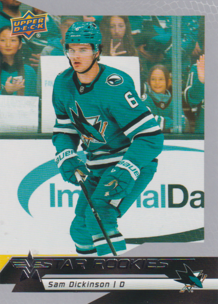 2025/26 Star Rookies – Sam Dickinson San Jose Sharks 14