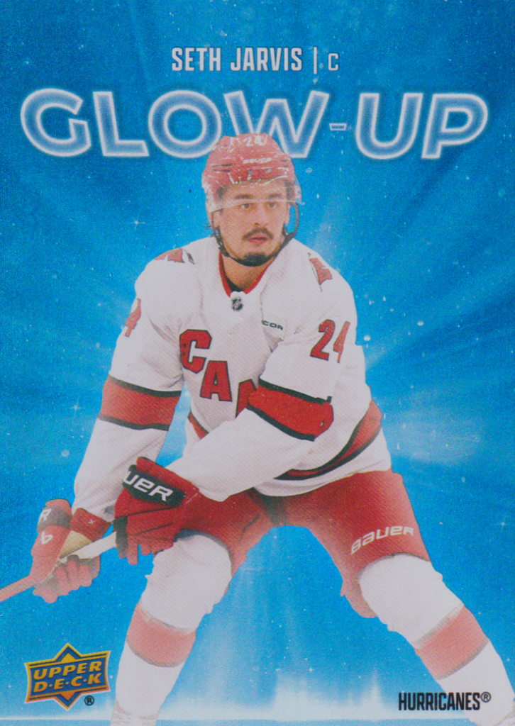 2025/26 Upper Deck Series 2 – Seth Jarvis Carolina Hurricanes GU-16