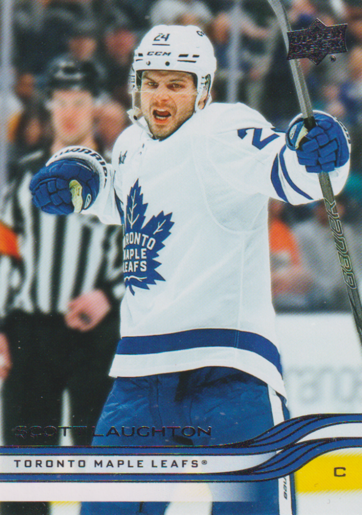 2025/26 Upper Deck Series 2 – Scott Laughton Toronto Maple Leafs 415