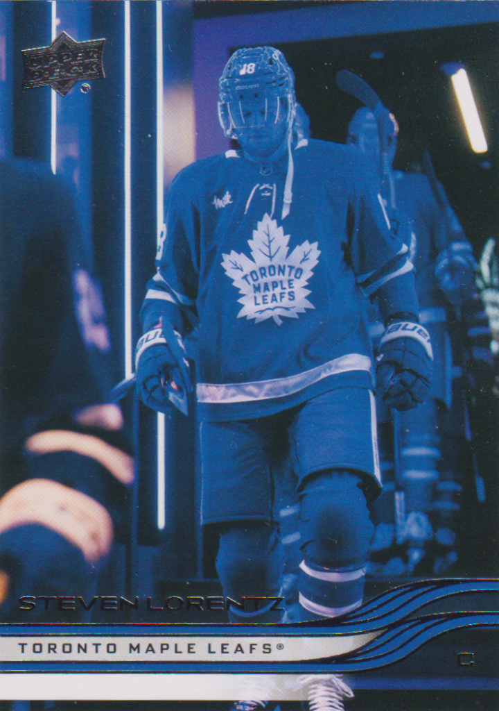2025/26 Upper Deck Series 2 – Steven Lorentz Toronto Maple Leafs 416