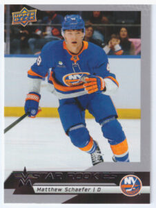 2025/26 Star Rookies – Matthew Schaefer New York Islanders 5