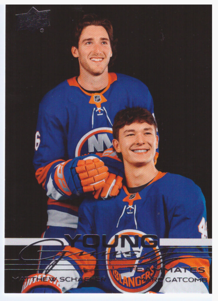 2025/26 Upper Deck Series 2 – Matthew Schaefer, Marc Gatcomb New York Islanders 499