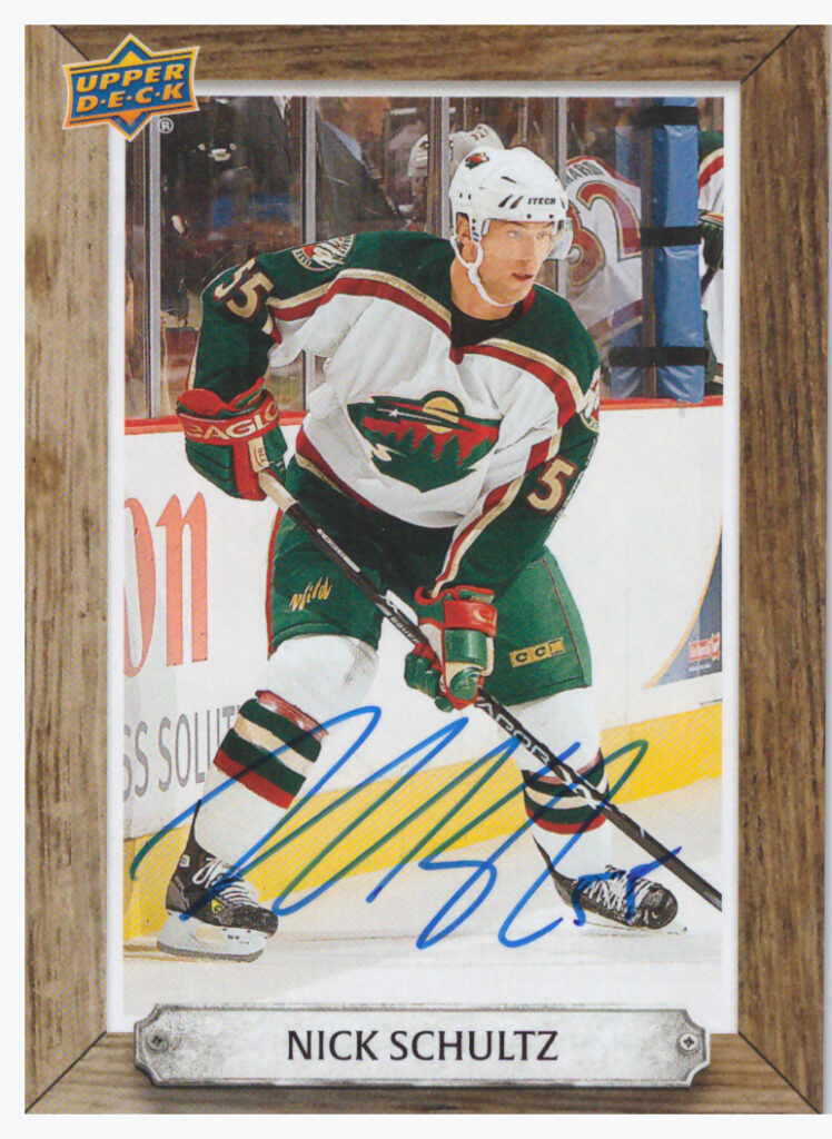 2024/25 Engrained Icons – Nick Schultz Minnesota Wild BH-NS