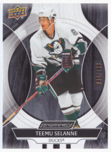 2024/25 Engrained Icons – Teemu Selanne Anaheim Ducks 13   /199