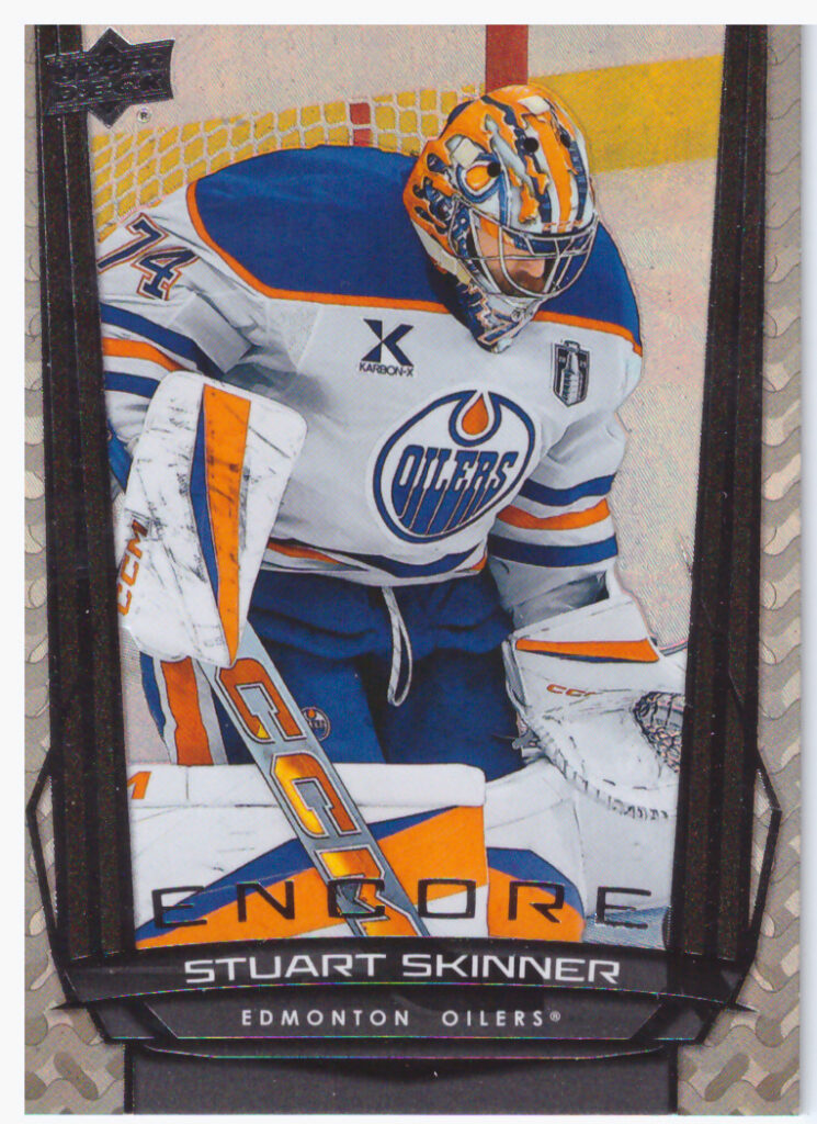 2025/26 Upper Deck Series 2 – Stuart Skinner Edmonton Oilers E-190