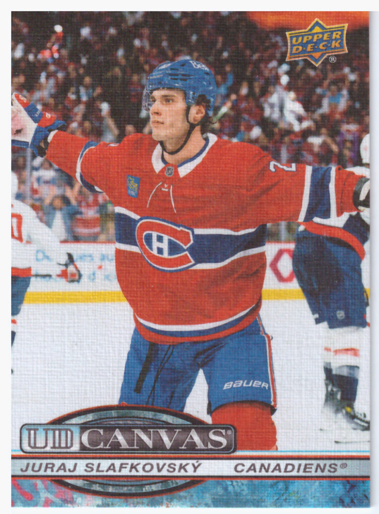 2025/26 Upper Deck Series 2 – Juraj Slafkovský Montreal Canadiens C144