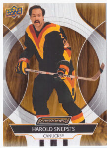 2024/25 Engrained Icons – Harold Snepsts Vancouver Canucks 96