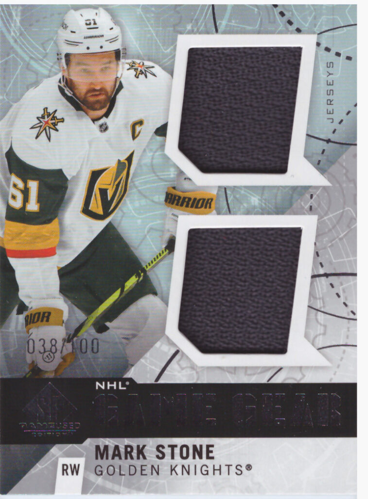 2025/26 SP Game Used – Mark Stone Las Vegas Golden Knights GG-MS   /100