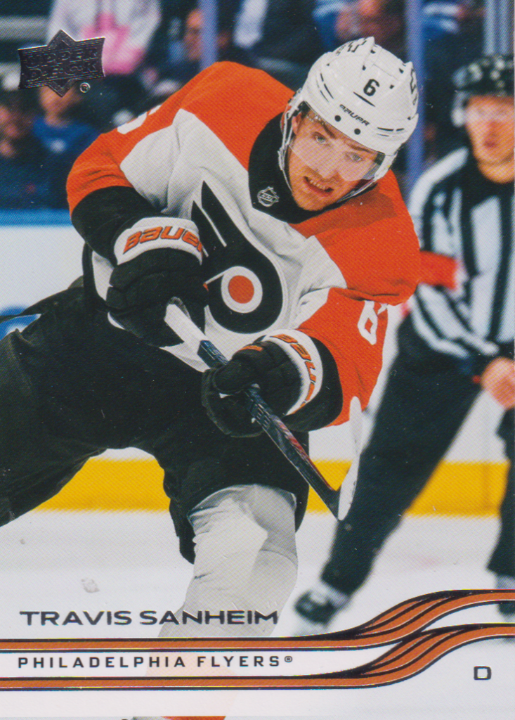 2025/26 Upper Deck Series 2 – Travis Sanheim Philadelphia Flyers 378