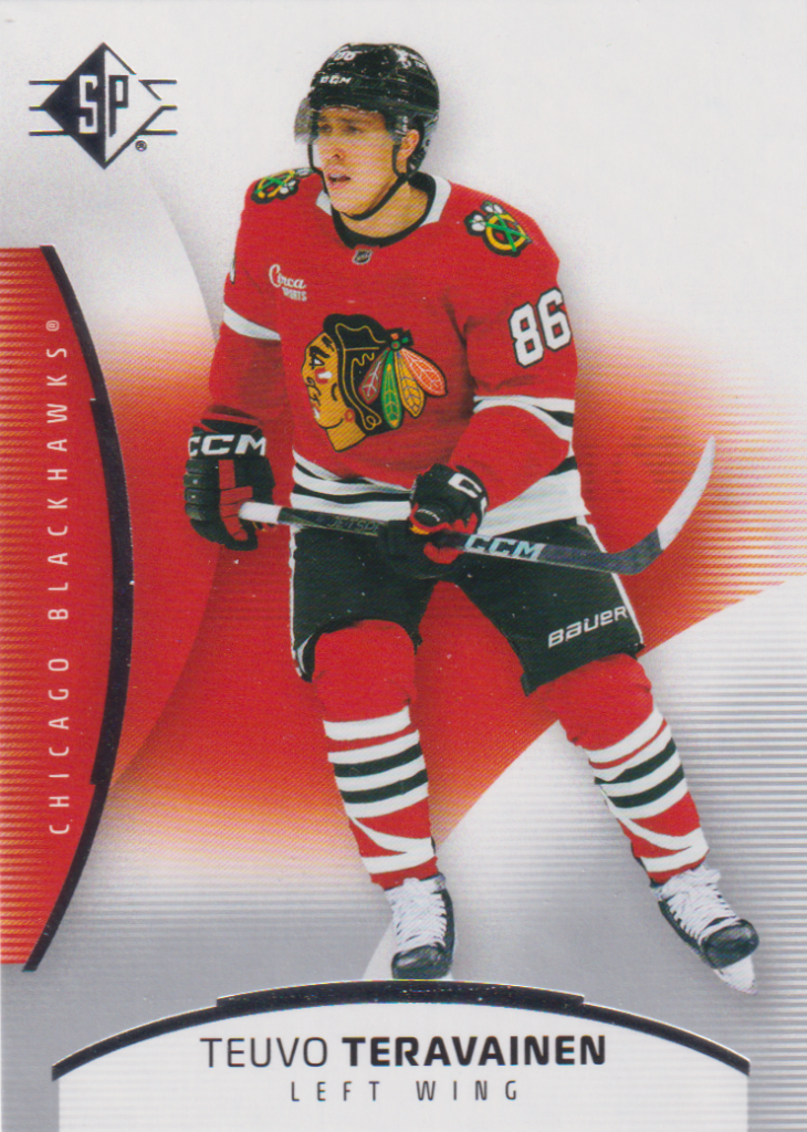 2025/26 UD SP – Teuvo Teravainen Chicago Blackhawks 70