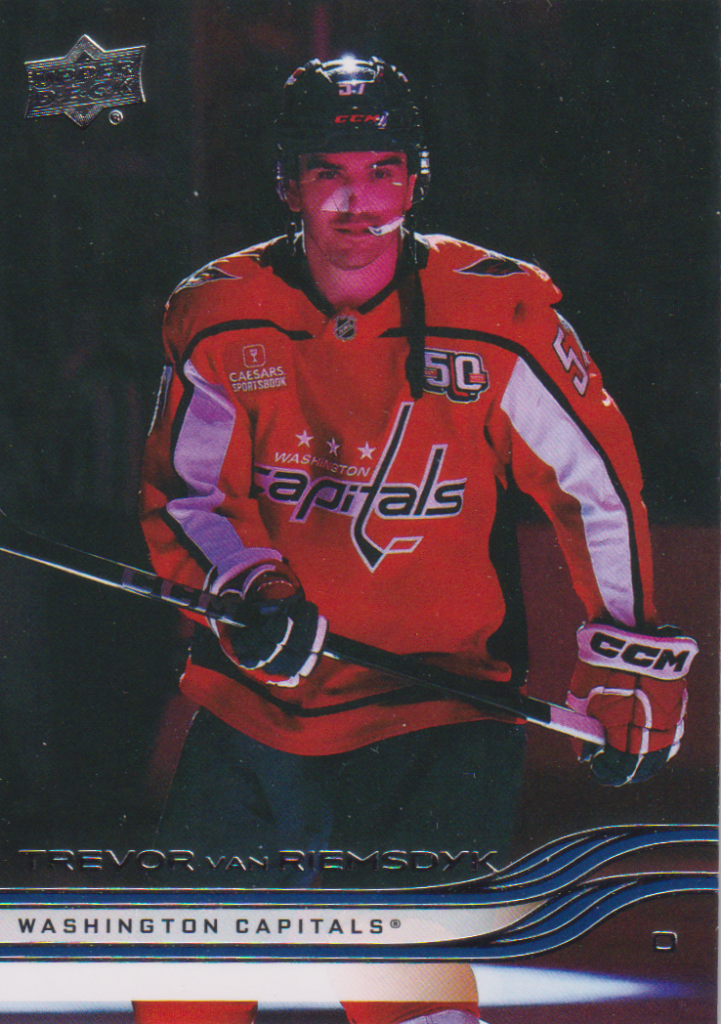 2025/26 Upper Deck Series 2 – Trevor Van Riemsdyk Washington Capitals 438