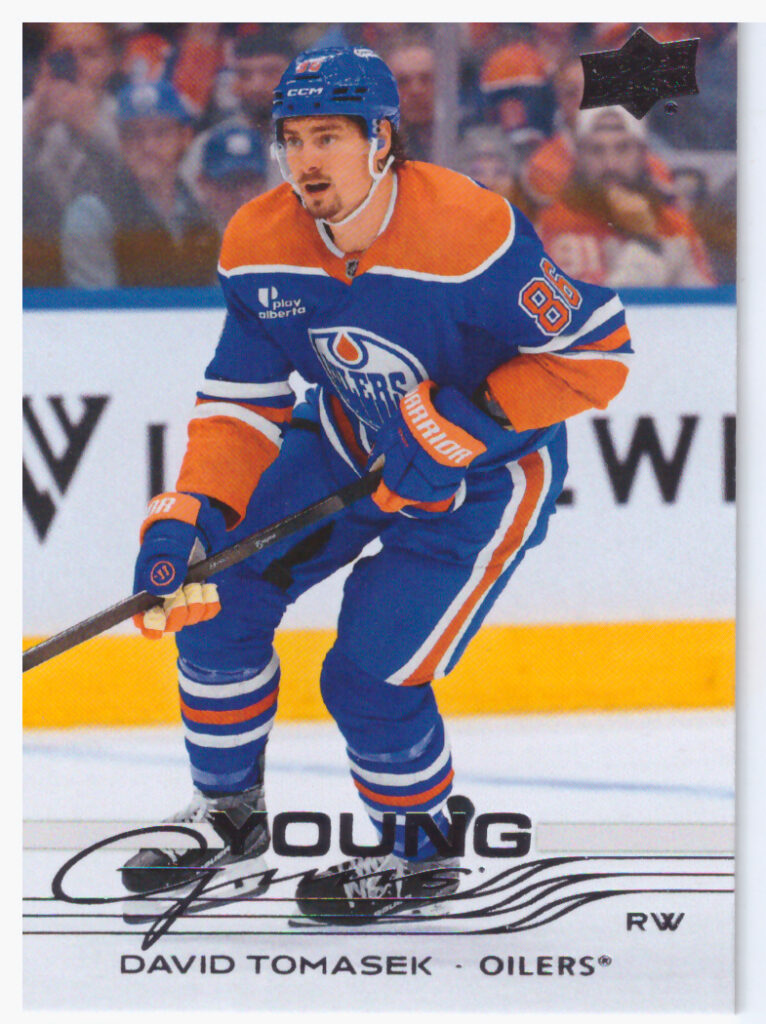 2025/26 Upper Deck Series 2 – David Tomášek Edmonton Oilers 481