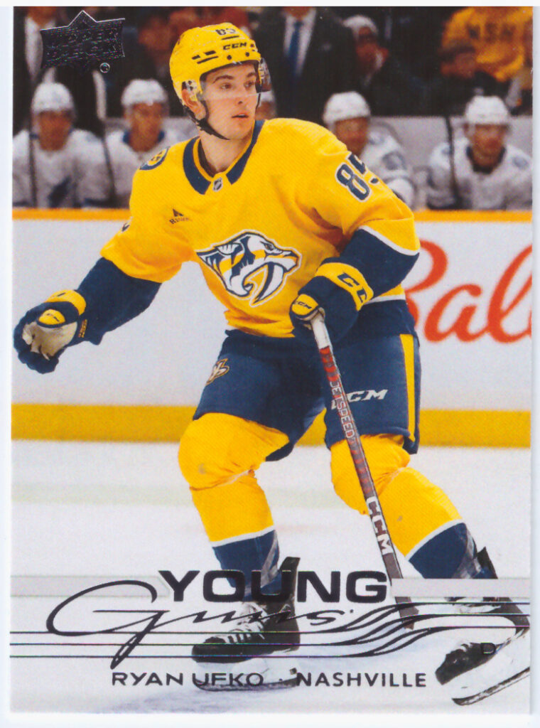 2025/26 Upper Deck Series 2 – Ryan Ufko Nashville Predators 488