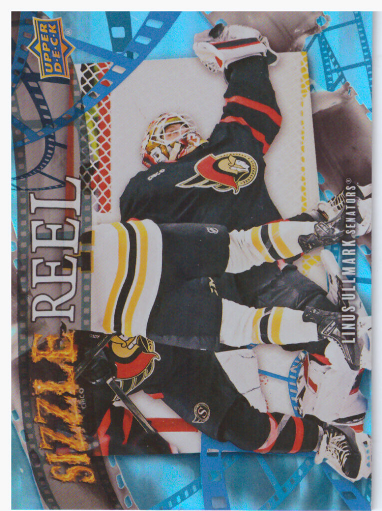 2025/26 Upper Deck Series 2 – Linus Ullmark Ottawa Senators SR-50