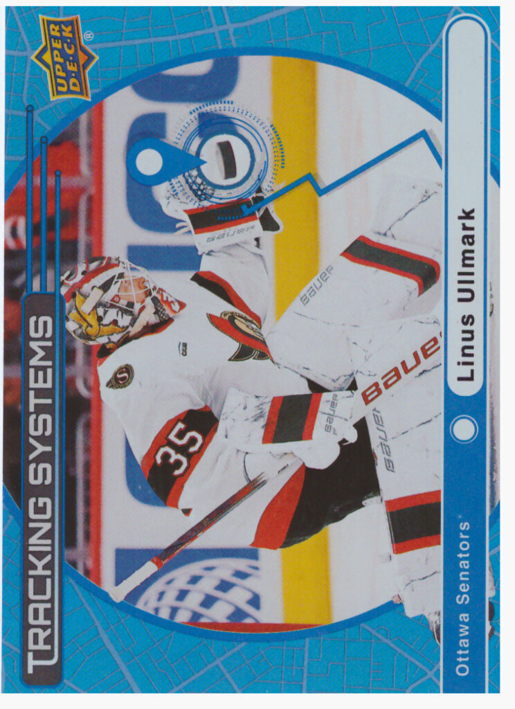 2025/26 Upper Deck Series 1 – Linus Ullmark Ottawa Senators TS-24