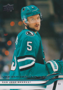 2025/26 Upper Deck Series 2 – Vincent Desharnais San Jose Sharks 392