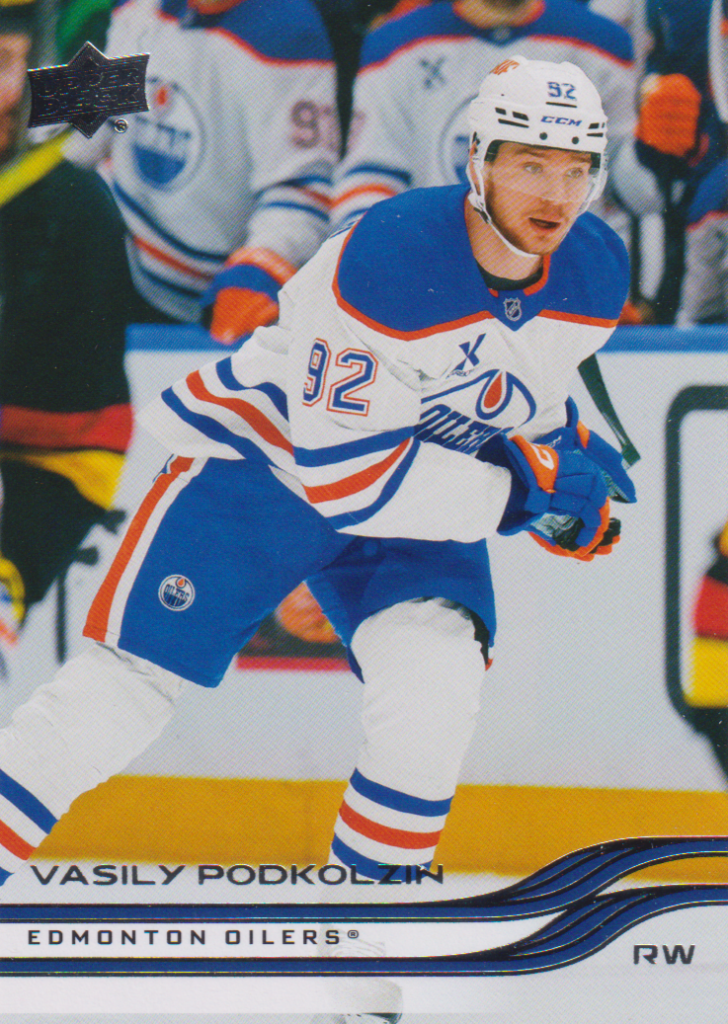 2025/26 Upper Deck Series 2 – Vasily Podkolzin Edmonton Oilers 314