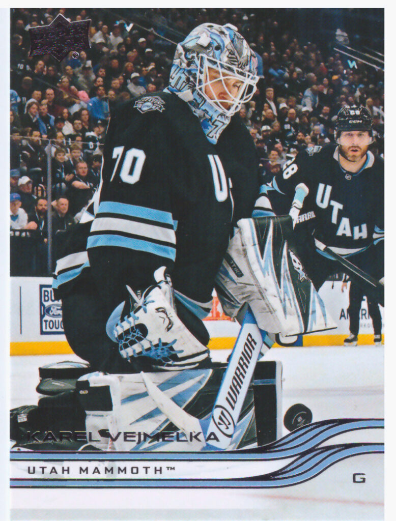 2025/26 Upper Deck Series 2 – Karel Vejmelka Utah Mammoth 424