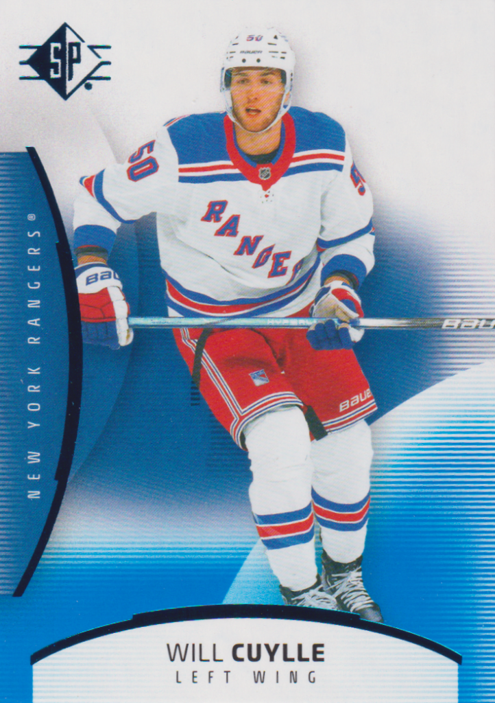 2025/26 UD SP – Will Cuylle New York Rangers 18