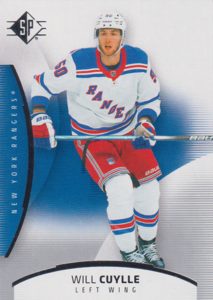 2025/26 UD SP – Will Cuylle New York Rangers 18