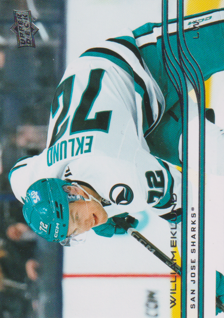 2025/26 Upper Deck Series 2 – William Eklund San Jose Sharks 389
