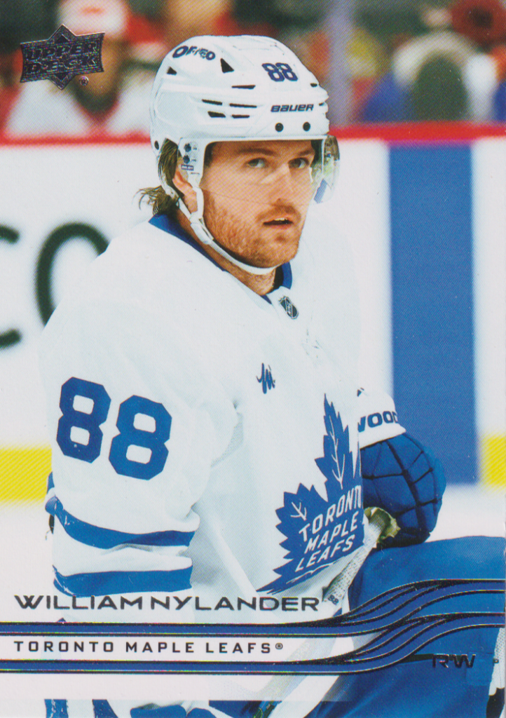 2025/26 Upper Deck Series 2 – William Nylander Toronto Maple Leafs 417