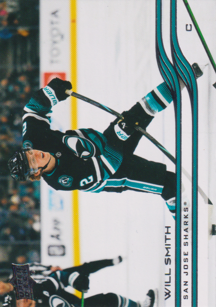 2025/26 Upper Deck Series 2 – Will Smith San Jose Sharks 390