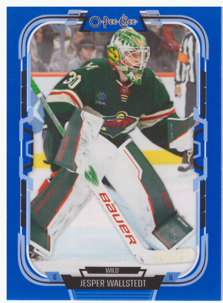 2025/26 O-Pee-Chee – Jesper Wallstedt Minnesota Wild 328